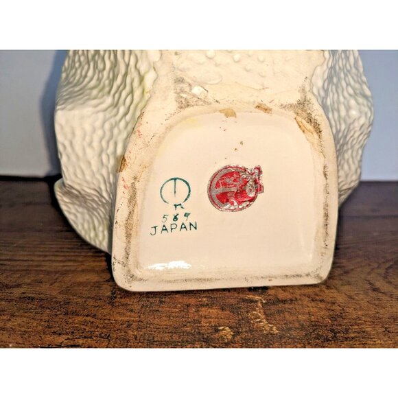 🌼 Vintage Rubens Originals planter featuring a Southern Belle in a Yellow Dress - Picture 5 of 8